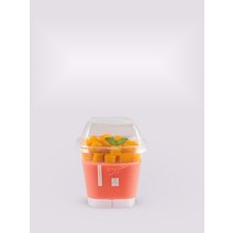 일회용 푸딩컵 아이스크림 밀크 케이크 젤리 요구르트 디저트 뚜껑 포함, 종류, 160ml 골드워드 투명컵+뚜껑+수저 20세트