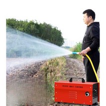 농업용 펌프 채소밭 농사 밭농사 워터펌프 농지 급수, 24V12AH 대유량 펌프+10m 6단관