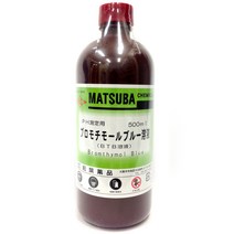 [PH 측정용] 브로모티몰 블루(BTB) 용액 500ml, 1개