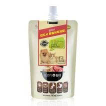 고양이 습식사료 헬시브로스 소고기+황태, 40개입, 180ml