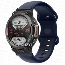 타임워치 스톱 시계 스탑 워치 공부 타이머 초 타임 Amazfit TRex Pro 2 용 시계 밴 Huami Trex Sport Stra, 07 2_01 Amazfit  T-Rex Pro 2