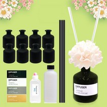 만들기 KIT 카네이션 미니 디퓨저 50mlx8개 세트 향수 방향제, 도손