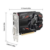 GTX 1060 RX 580 데스크탑 컴퓨터 게이밍 그래픽 카드 1GB-8GB 비디오 GT1030 GT730 GT610 GTX650, 11 RX550 4G