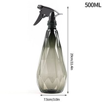 600 ml 분무기 병 식물 꽃 물을 캔 수동 안개 물 스프레이 냄비 가정용 정원 급수 관개 도구 500ml, 12 500ml-F, 12 500ml-F