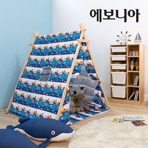 (이월재고/등급할인행사) [창고대개방 폭탄세일] 에보니아 인디언하우스키즈텐트 G형 / 패드제외