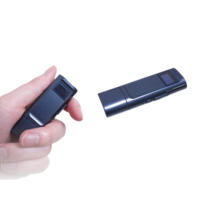 AT-BAS 15시간 560시간저장 소리감지 MP3 FM라이오 등산레저용 8GB, 블랙, BA-35 8GB