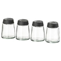이케아 이케아 IKEA 365+ 이헤르디그 양념통 유리/블랙 15 c