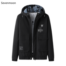 Sevenmoon 여름남자 데일리 경박스럽다 오버핏 간략하다 도안
