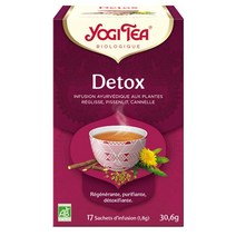 YOGI TEA DItox Licorice Cinnamon 프랑스 요기티 데톡스 감초 시나몬 허브차 티백 17개입 5팩