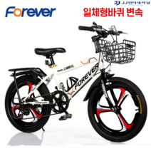 20인치자전거 MTB 입문용 자전거 출퇴근 펫바이크 추천 가벼운 튼튼한, 20인치 일체형바퀴 변속, 화이트