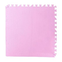 바닥셀프시공 셀프바닥타일 현관데코타일 아이 아기 안전 크롤링 매트 접합 퍼즐 바닥, 01 Pink