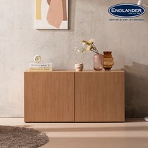 잉글랜더 메리 1200 수납장(2도어형), 내츄럴