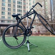 자전거 정비대 수리대 스탠드 수직거치대 삼발이 접이식 받침대