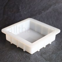 올댓허브 1kg 정사각몰드 비누몰드 실리콘, 1개