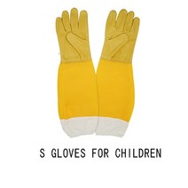 양봉 자재 용품Children Anti-Bee Suit Breathable for Kids Beekeeping Practicekid Clothing Apicultur, 03 Gloves for children