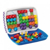 유아 콤비보드 버튼끼우기 블록꽂기 조작능력 유치원