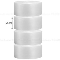 스타리빙 에어캡 뽁뽁이 포장용 폭25cmX길이50미터 2개, 4개
