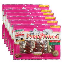 퍼피프랜드 애견간식, 오리 칼슘, 6개