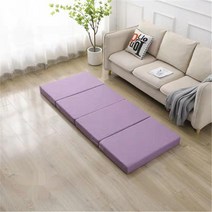 1인용토퍼 허리디스크 그레이 접이식 바닥용 원룸 병원 침대매트릭스