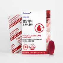 바디스콥 혈당 케어 바나바, 90정, 1개
