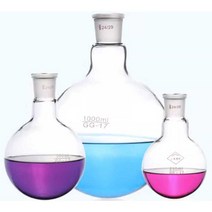 규소 붕소 화학 반응 실험실 내열 산성 증류 유리 병, 100ml  24포트, 1개