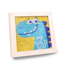 아이룸데코 액자형 고양이 보석십자수 DIY 키트, 공룡, 1세트