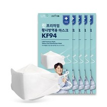 KF94 김호중 마스크 대형 린프리미엄 힘찬 보건용 비말차단 국산, KF94 린프리미엄 마스크 대형 40매
