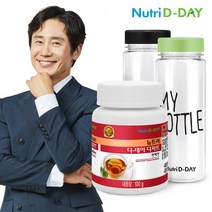 [뉴트리디데이] 허벌티 100g+보틀(색상랜덤), 1세트