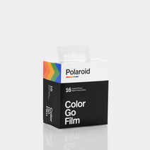 폴라로이드 Go 인스탁 컬러 필름 (2 Pack) 블랙 Frame 에디션