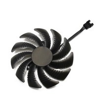 88MM T129215SU PLD09210S12HH 4Pin 기가 바이트 GTX 1050 1060 1070 960 RX 470 480 570 580 그래픽 카드 쿨러 팬, A 1PCS