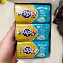 이클립스 플러스 레몬 멘솔 민트맛 무설탕 민트 캔디 40gx6개 Eclipse Plus Lemon Menthol & Mint Sugar Free Mints