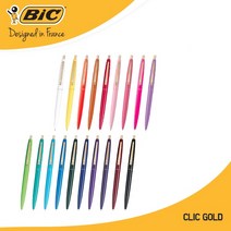 BIC 클릭골드 틸그린, 1개, 색상