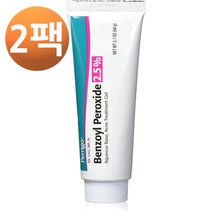 Perrigo 페리고 2.5 벤조일 페록사이드 아크네 트리트먼트 젤 60g, 2팩