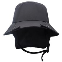 남성 어부 모자 넓은 챙 서핑 여성 통기성 양산 빠른 건조 해변 쿨 캡 방풍 버킷, 01 black