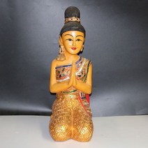 태국 소품 휴양지 인테리어 카페 레스토랑 느낌 용품 집 레스토랑 야외 풀빌라 빈티지 마사지 창업, 골드