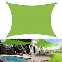 파고라 야외 정자 조립식 테라스야외 차양 방수 그늘막 정원 파티오 자동차 캔버스 천막 직사각, 08 green_02 2x3m