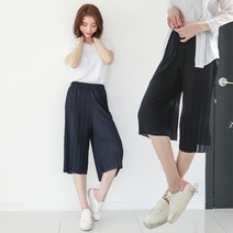 프랜즈 7부 플리츠팬츠