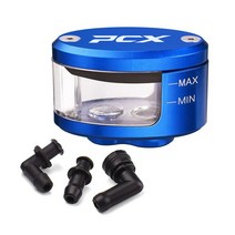 pcx튜닝용품 혼다pcx pcx125 오토바이 브레이크 클러치 탱크 실린더 오일 저수지 컵 브래킷 액세서리 혼다, 09 Blue Oil Cup