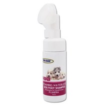헬로도기 워터리스 버블 풋샴푸-푸르메리아향 150ml 강아지 산책 물없이 발닦기, 푸르메리아향, 상세설명 참조