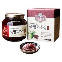 인산가 죽염 고추장 순한맛 1kg 병/인산가/경남 함양/냉장보관/무료배송, 상세페이지 참조