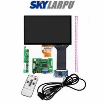 휴대용 모니터 라스베리 파이 3 용 7 "인치 HDMI VGA AV Windows 휴대용 높은 LCD 디스플레이 모니터, 01 1024-600