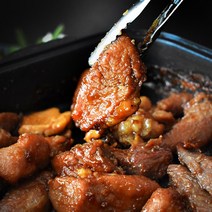 돼지갈비 한돈 한입돈불고기 냉동 500g 국내 원주, 단품
