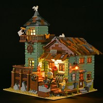 호환레고 21310 오래된 낚시가게 호환블럭 조립, B