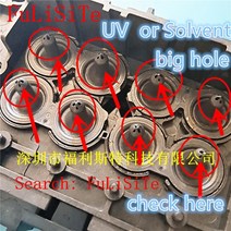 189010 프린트 헤드 에코 솔벤트 잉크 프린터 DX7 어댑터 플라스틱 커버, 01 Solvent UV adapter