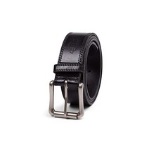110394 디키즈 남성 캐주얼 가죽 벨트, 36, 블랙 모던