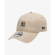 ERA MLB 워시드 뉴욕 양키스 언스트럭쳐 볼캡 베이지 920UNST MLB BASIC NEYYAN BEIGE