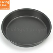 Kitchen 업소용 피자팬 경질 높은 원형 오븐팬 제과 제빵 빵틀 피자판 빵판, ♡경질높은피자팬-8인치♡, [ 1개 ]