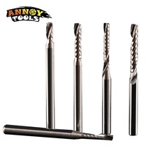 10pcs 드릴 비트 직경 3.175mm CNC 커터 절단 도구 기계 목공용, 03 3.175-22mm-10pcs