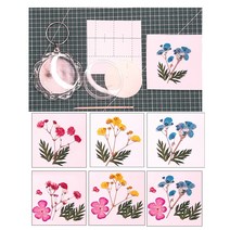 [만들기]1인수업 누름꽃 아크릴 해바라기꽃키링만들기패키지/누름꽃만들기쎄트모음, 꽃, B형