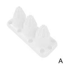 호신용휴대무기 열쇠고리호신 1pc 야외 전술 부팅 스터드 보안 스파이크 신발 자기 방어, 투명한